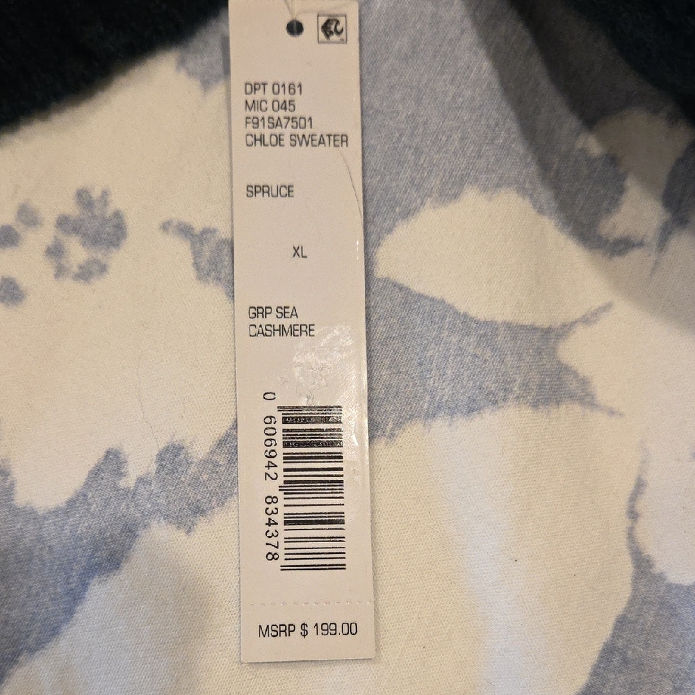 ANTONIO MELANI Dark Teal Sweater - Picture 4 of 4